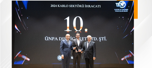 TET 2024  KABLO SEKTÖRÜ İHRACAT ÖDÜLÜMÜZÜ ALDIK