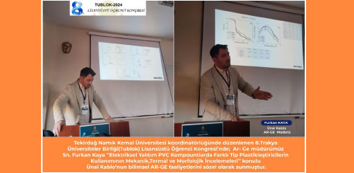 TUBLOK SÖZLÜ SUNUM