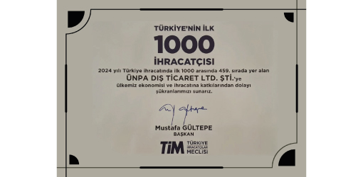 TÜRKİYE'NİN İLK 1000 İHRACATÇISI (İHRACATIN ŞAMPİYONLARI)