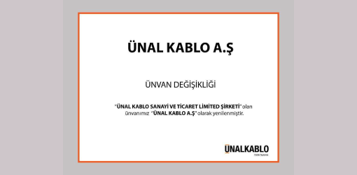 ÜNVAN DEĞİŞİKLİĞİ